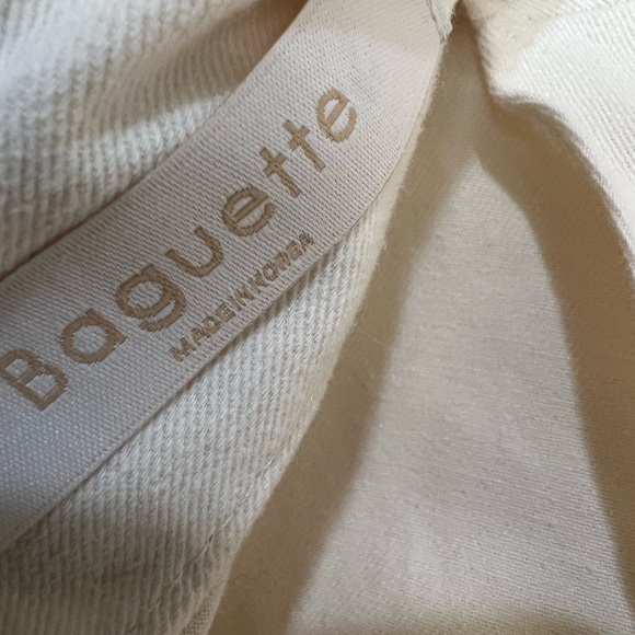 Made in Korea Cotton corduroy like Like Open Tie Back A‎ Line Dress. Size Small - Picture 11 of 13